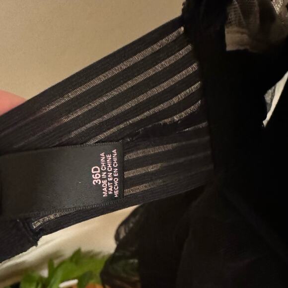 Victoria's Secret Sexy Little Thing Sheer Mesh Push Up Babydoll lingerie‎ 36D - Picture 8 of 9